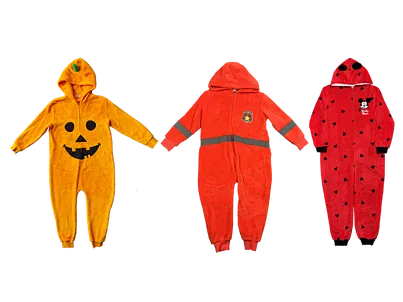 1 Piece Coral Fleece Onesie